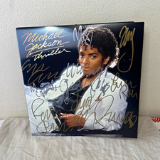 michael jackson thriller AUTOGRAPH janet obama lady gaga travis scott NYCC 2026 picture