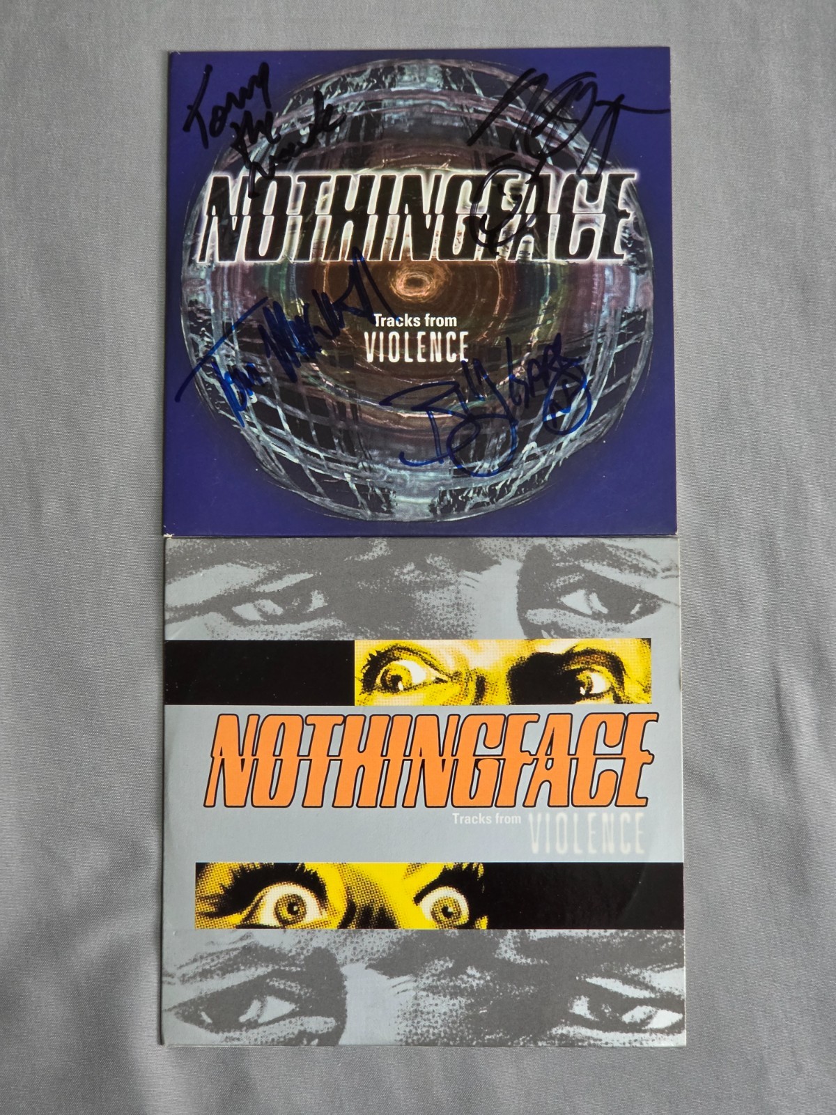 NOTHINGFACE - Violence Sampler (2 variants) - (1) Autographed - 2000 TVT Records