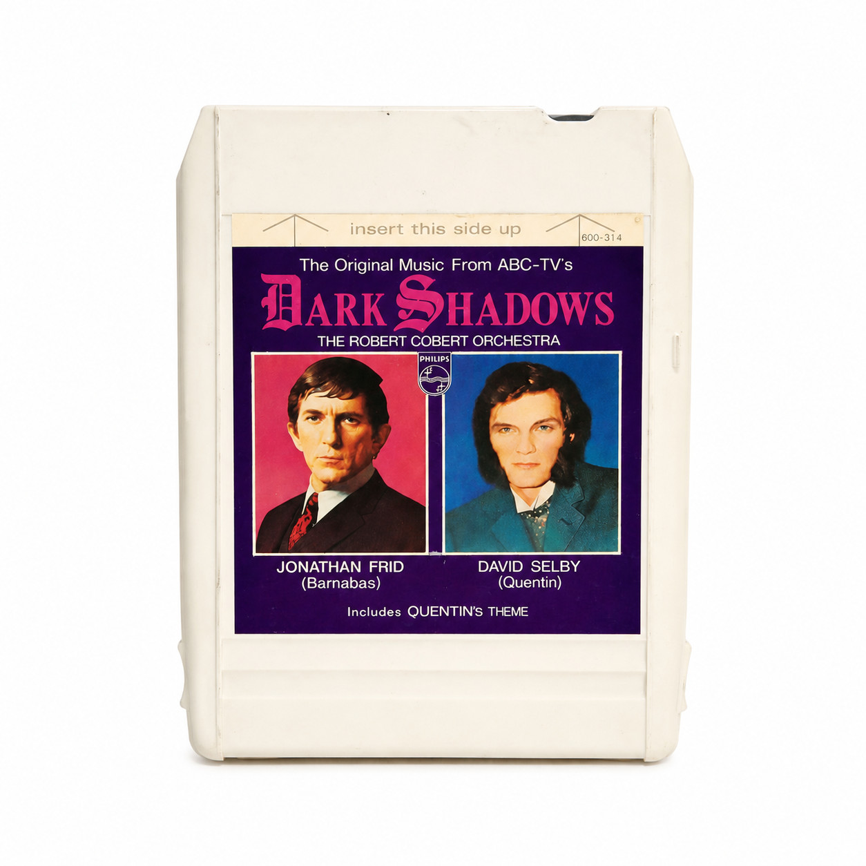 Dark Shadows Movie Barnabas Quentin's Theme ABC TV Series 8-Track Tape Rare