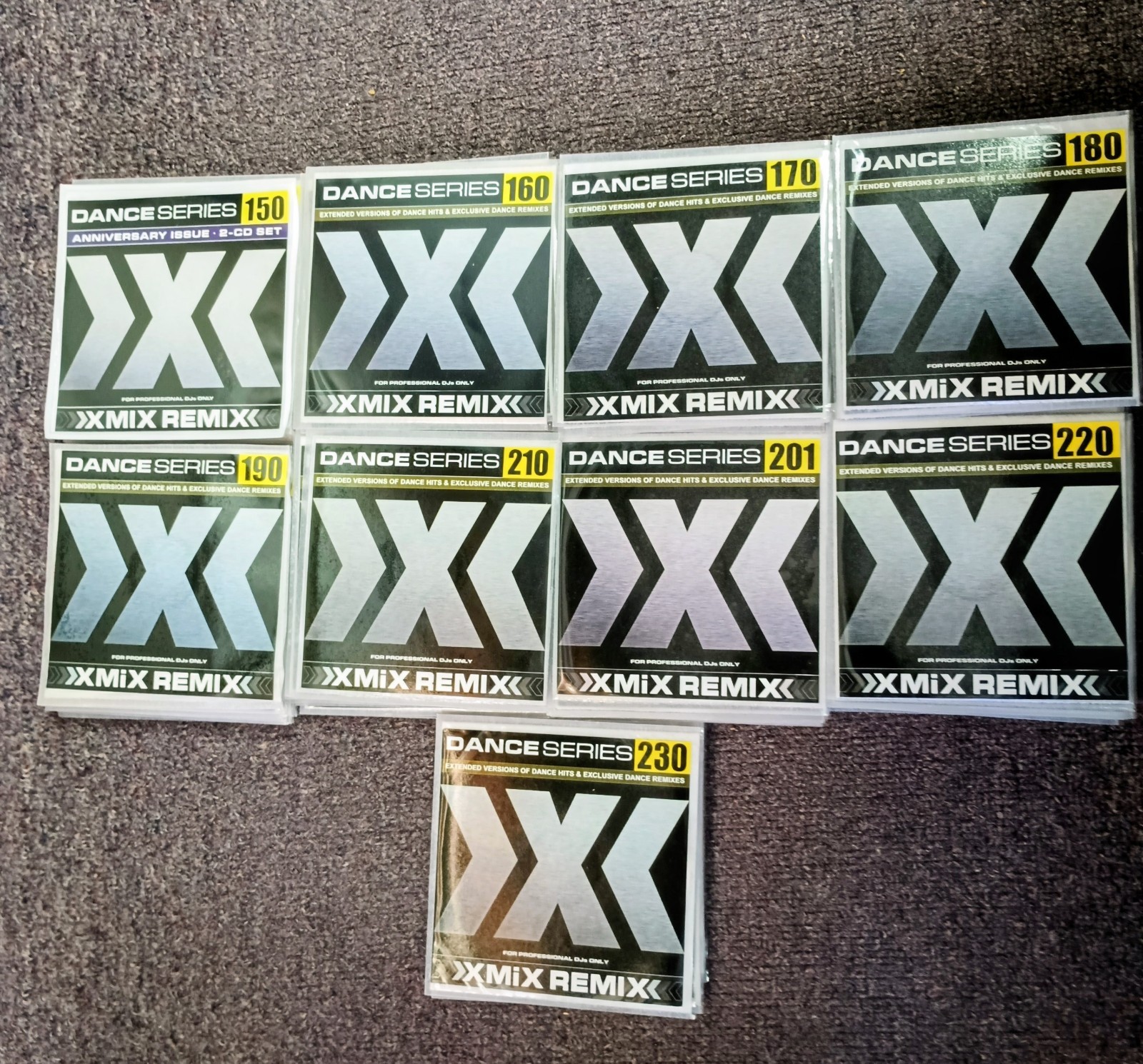 XMIX Remix Dance Series CD Lot of 82 CDs