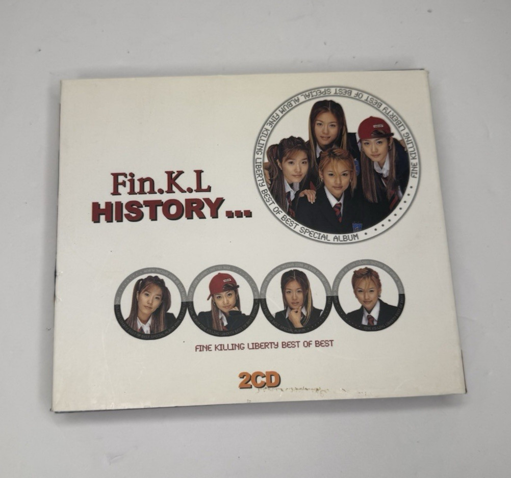 Fin.K.L History... Fine Killing Liberty Best of Best Special 2 CD Album