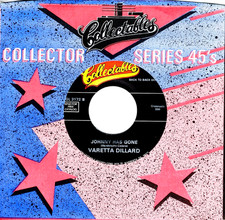 VARETTA DILLARD:    JOHNNY HAS GONE / JIVE BOMBERS:  BAD BOY .. 45 RPM 12208 picture