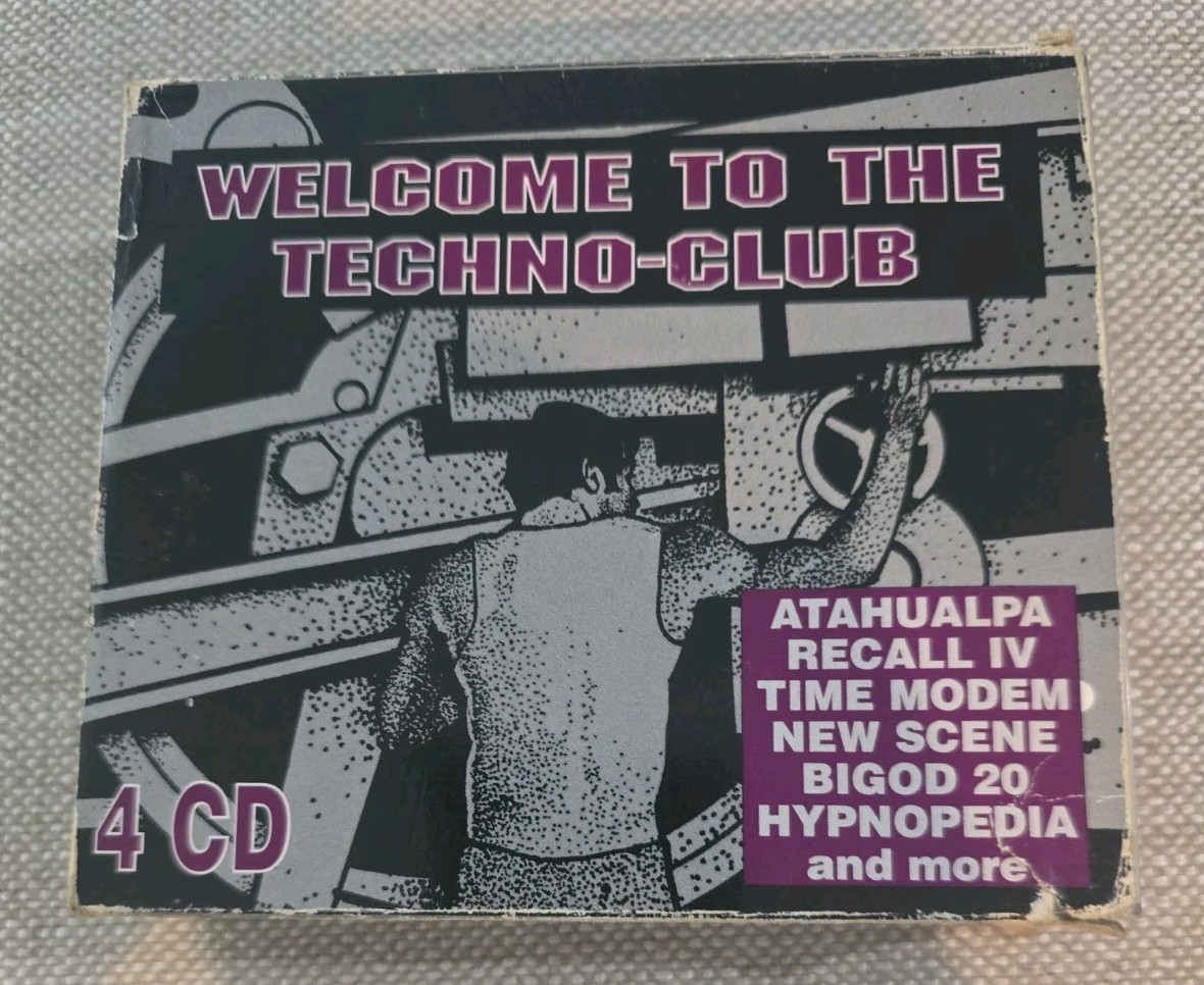 Welcome to the Techno Club ~ Various Artists Rave Trance FAST SAFE SHIPPING 