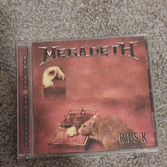 Megadeth Risk Remixed & Remastered CD Album 1999 Capitol Records Jewel Case