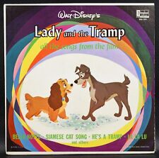 Walt Disney's Lady and the Tramp- The Songs from the Film 1964 DQ-1231 VG R23 picture