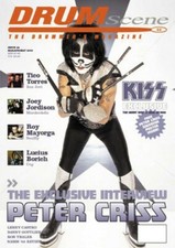 KISS MAGAZINE - DRUM SCENE - PETER ON COVER +11 pages 21x30cm - AU 2003 -M627725 picture