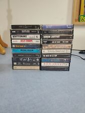 Lot 20 Used Vintage 70s, 80s, and 90s Cassette Tapes Pop Rock picture
