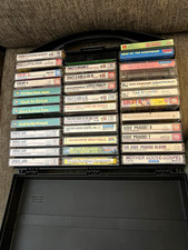 Lot of 35 Vintage Christian Kids Cassette Tapes Psalty Colby Jungle Jam & Case  picture