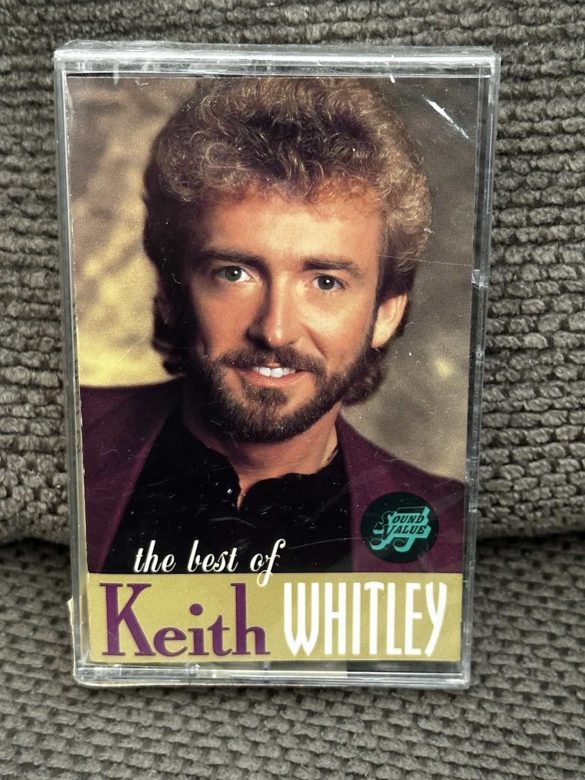 Vintage New Sealed Unopened The Best Of Keith Whitley Hits Cassette Tape