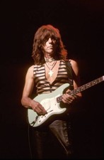 Guitarist Jeff Beck is shown at a live concert appearance on March- Old Photo picture