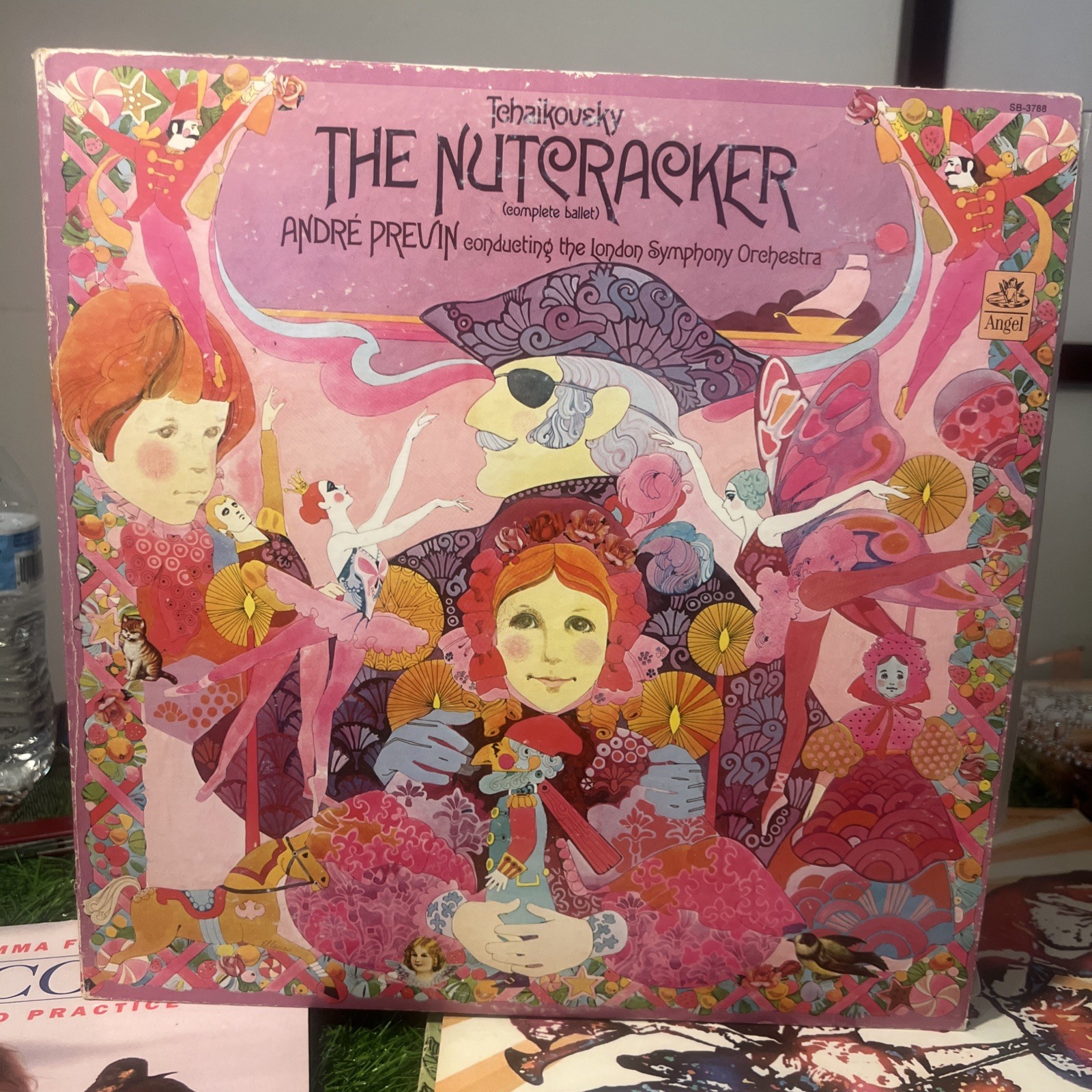 Tchaikovsky The Nutcracker 2 LP Vinyl Record Set Angel Records 33 RPM Classical