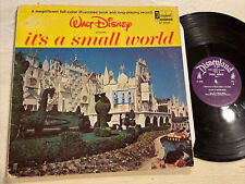Walt Disney Presents It's a Small World Park Ride LP Disneyland Mono + Book GD picture