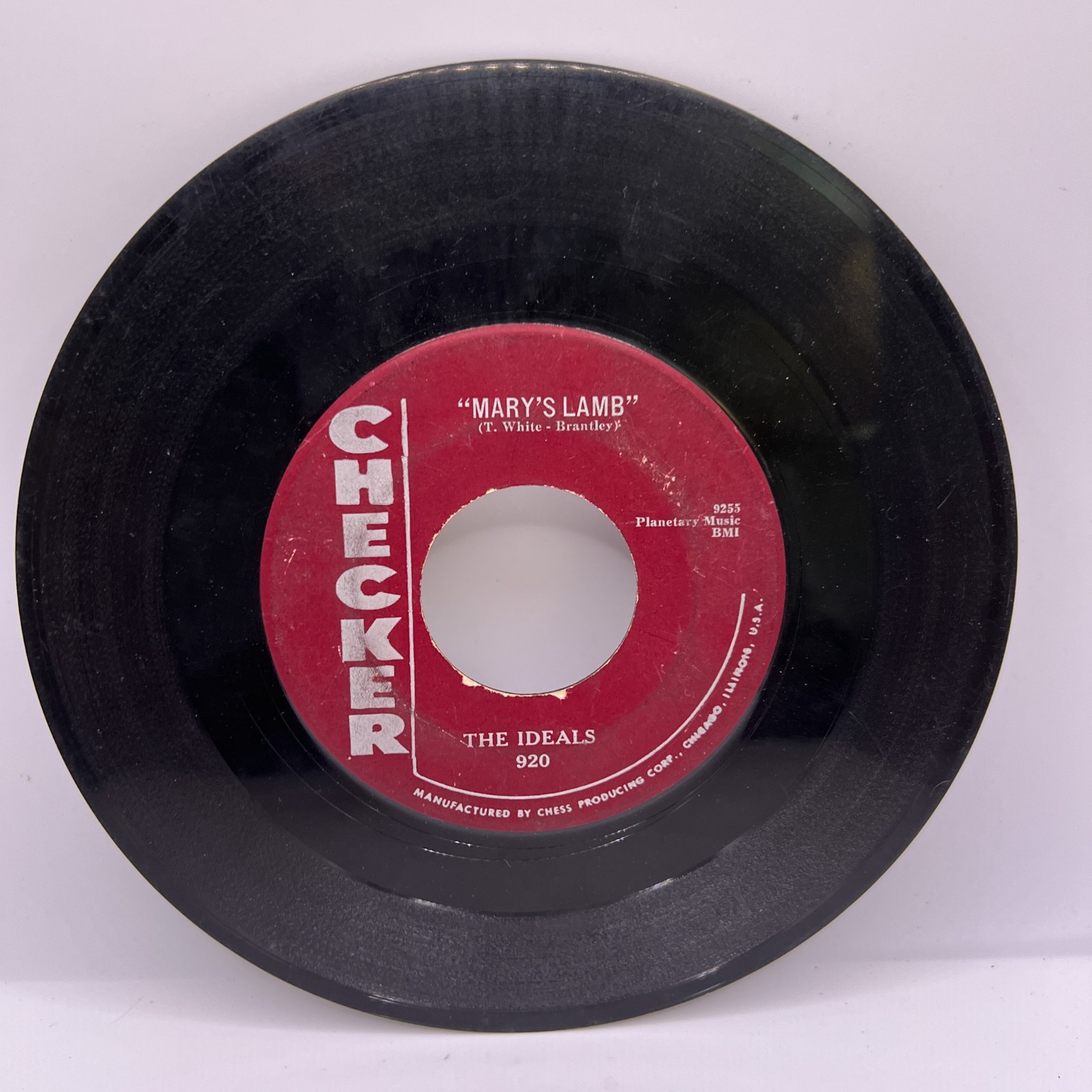 Vinyl 45 RPM Record - The Ideals - Mary's Lamb / Knee Socks