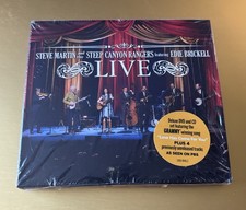 Steve Martin Steep Canyon Rangers & Edie Brickell LIVE CD+DVD NEW & SEALED Banjo picture