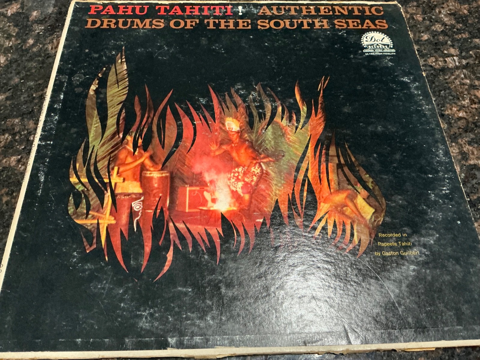 # 826 Pahu Tahiti The South Seas 12” Vinyl Record EX/VG