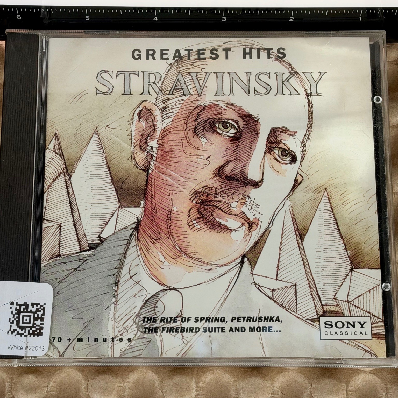 Igor Stravinsky Greatest Hits CD - The Rite of Spring, Petrushka, Firebird Suite