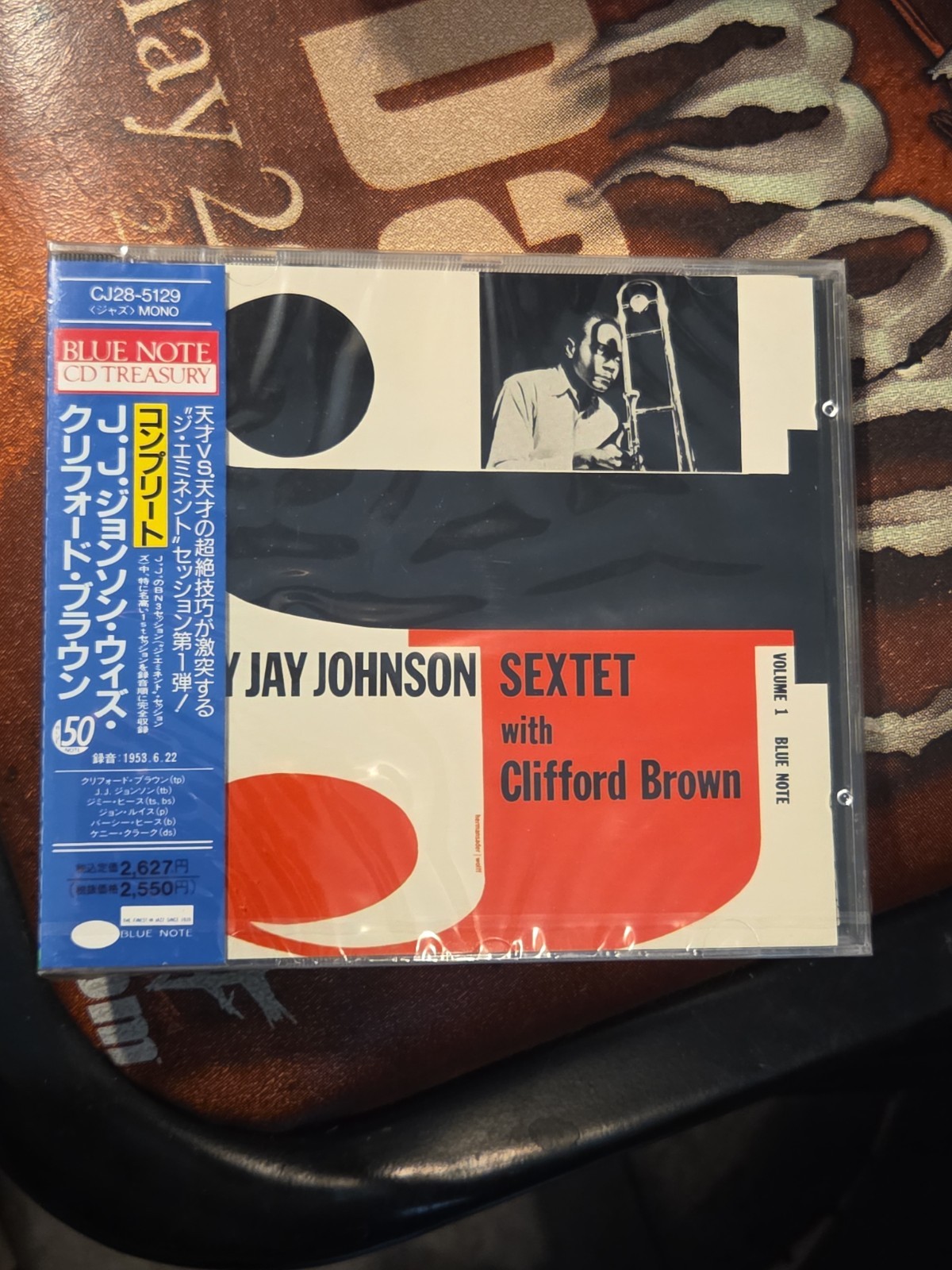 Jay Jay Johnson Clifford Brown JAPAN CD CJ28-5129 OBI Blue Note Sealed Promo 