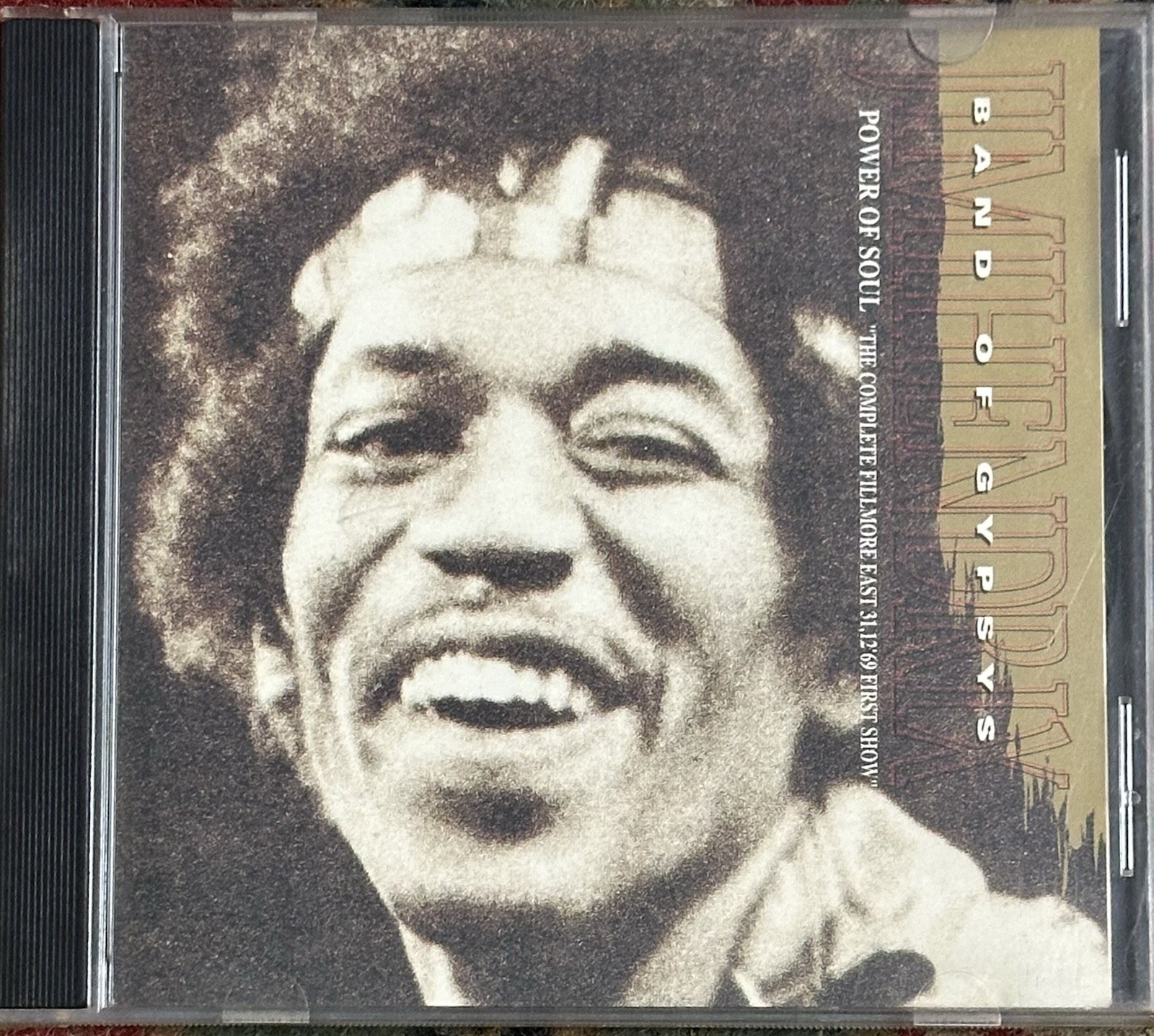 JIMI HENDRIX Fillmore East Dec 31st, 1969 Early Show NYC Live CD Very Rare