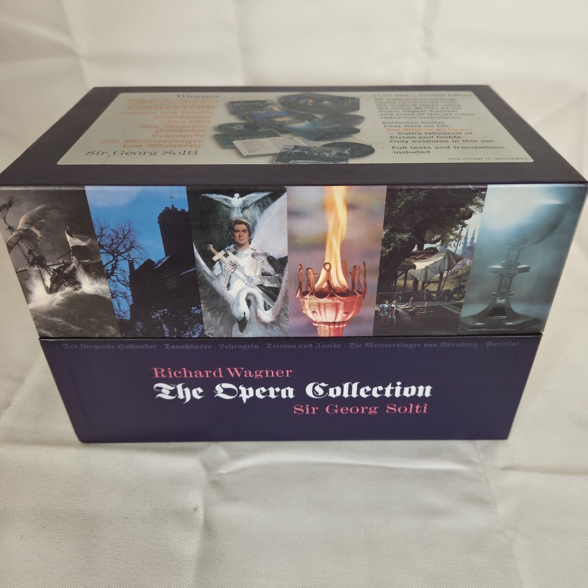 Richard Wagner The Opera Collection By Georg Solti Boxed CD Set