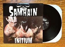 SAMHAIN Initium LP TOUR PRESSING VG+ w/ Lyric Sheet MISFITS Danzig 1984 picture