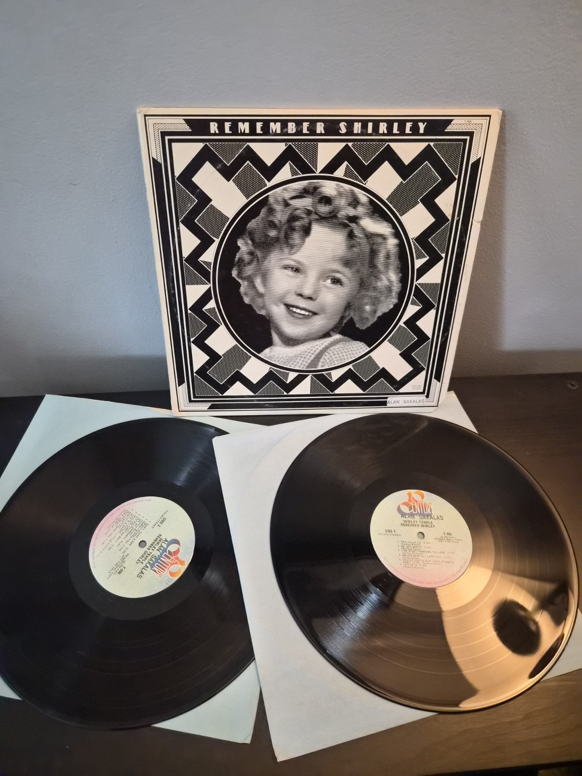Shirley Temple Remember Shirley Two Record Set 1973 T-906 EX Rare Promo