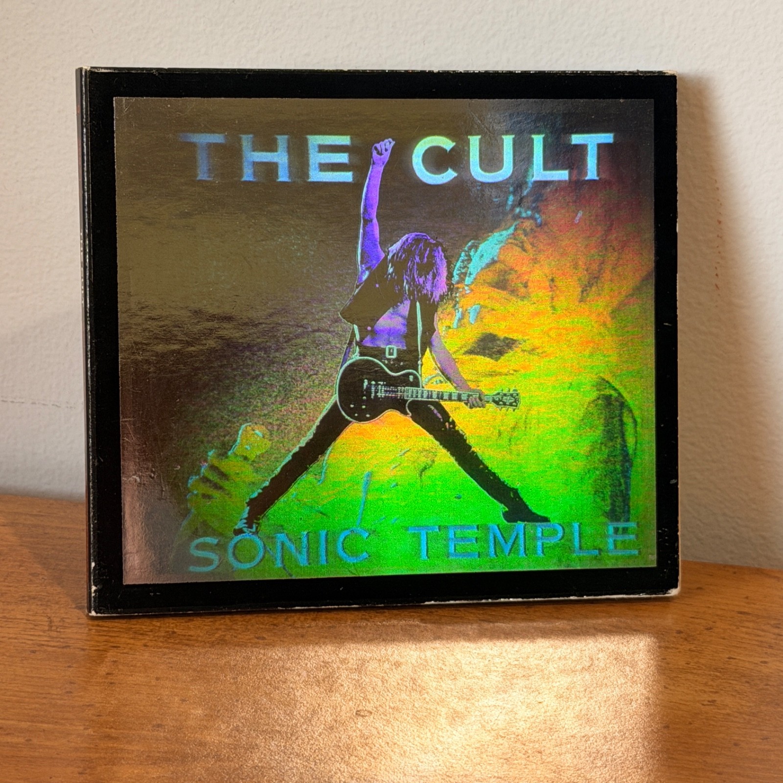 The Cult: Sonic Temple Hologram Promo CD 1989 Digipak First Press Sire 9-25871-2