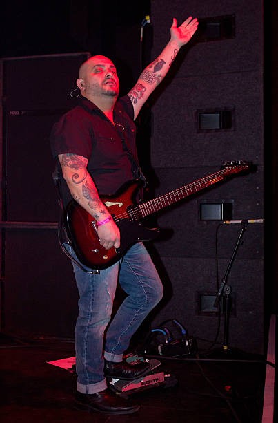 Eddie Reyes of Taking Back Sunday at the Night 89X Stole Christmas- Old Photo