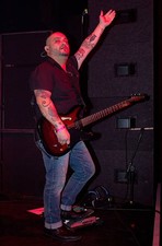 Eddie Reyes of Taking Back Sunday at the Night 89X Stole Christmas- Old Photo picture
