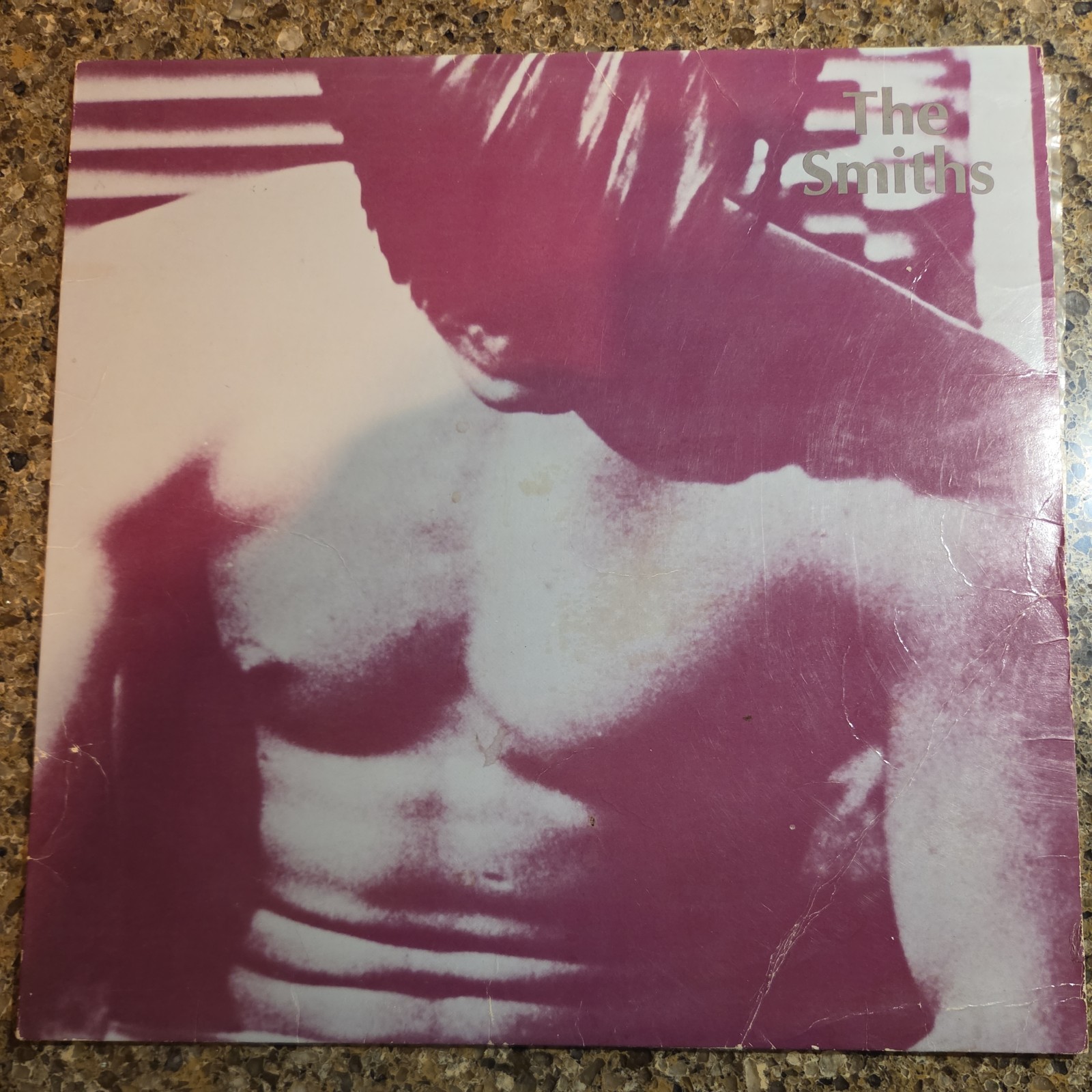 THE SMITHS - SELF-TITLED - ORIGINAL 1984 US SIRE LP vinyl s/t album morrisey VG+