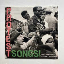 Protest Songs CD - Smithsonian Records - Phil Ochs - Pete Seeger - Billy Bragg picture