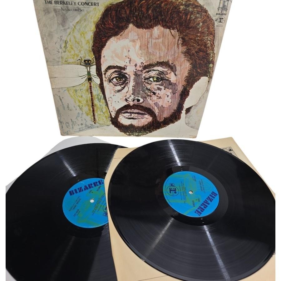 Vintage Lenny Bruce Berkeley Concert 2 LP Black Vinyl Comedy Double Humor Album