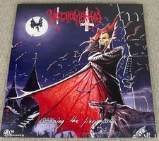 Necromantia Crossing the Fiery Path LP Vinyl 2014 Osmose Black Metal Gatefold picture