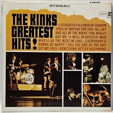 The Kinks - The Kink's Greatest Hits - 1966 Rock Tri-Co - VG+ - Ultrasonic Cln picture
