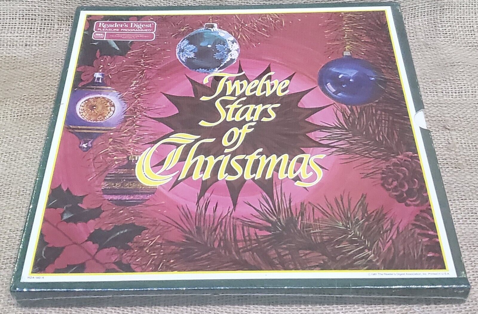 Twelve Stars of Christmas 6 LPs Record Set Of Classics By 12 Star Performers NEW