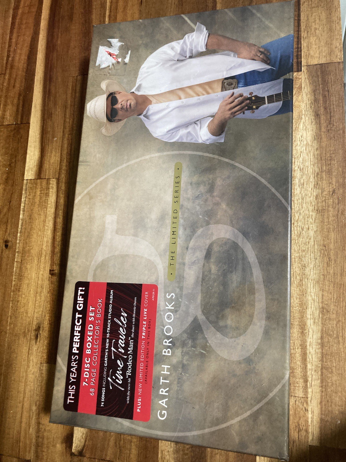 SEALED-NEW Garth Brooks Time Traveler 7 Disc Boxed Set & Collector’s Book