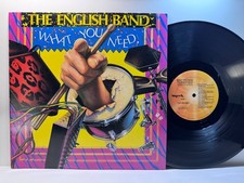 Christian Rock LP THE ENGLISH BAND What You Need Myrrh 1985 VG++ with Inner picture