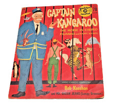 Vintage 1959 Captain Kangaroo Golden Record 78 RPM Yellow Vinyl #578 Sleeve picture