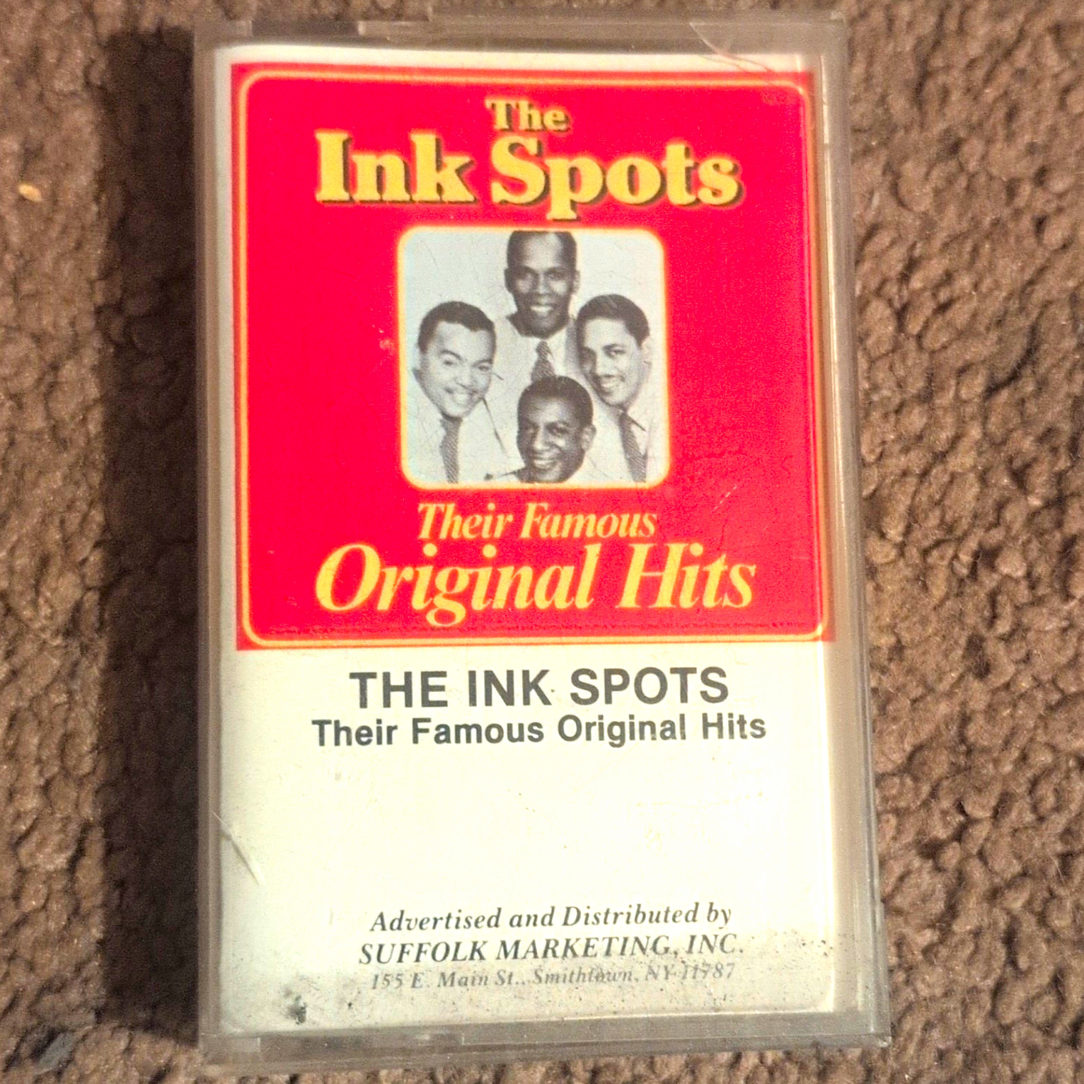 The Ink Spots Their Famous Original Hits Cassette Album Suffolk Marketing 1985