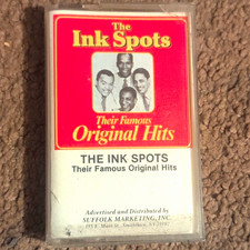 The Ink Spots Their Famous Original Hits Cassette Album Suffolk Marketing 1985 picture