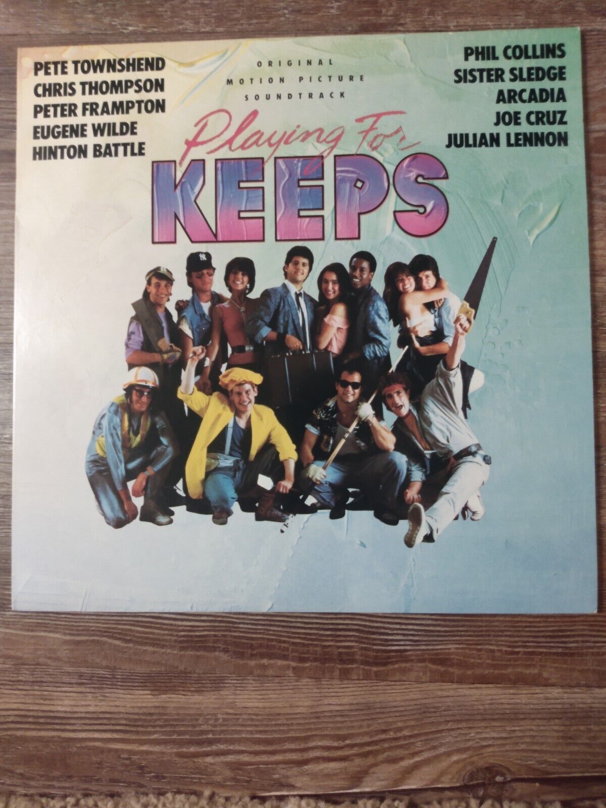 Vintage Playing For Keeps Vinyl Soundtrack 1986