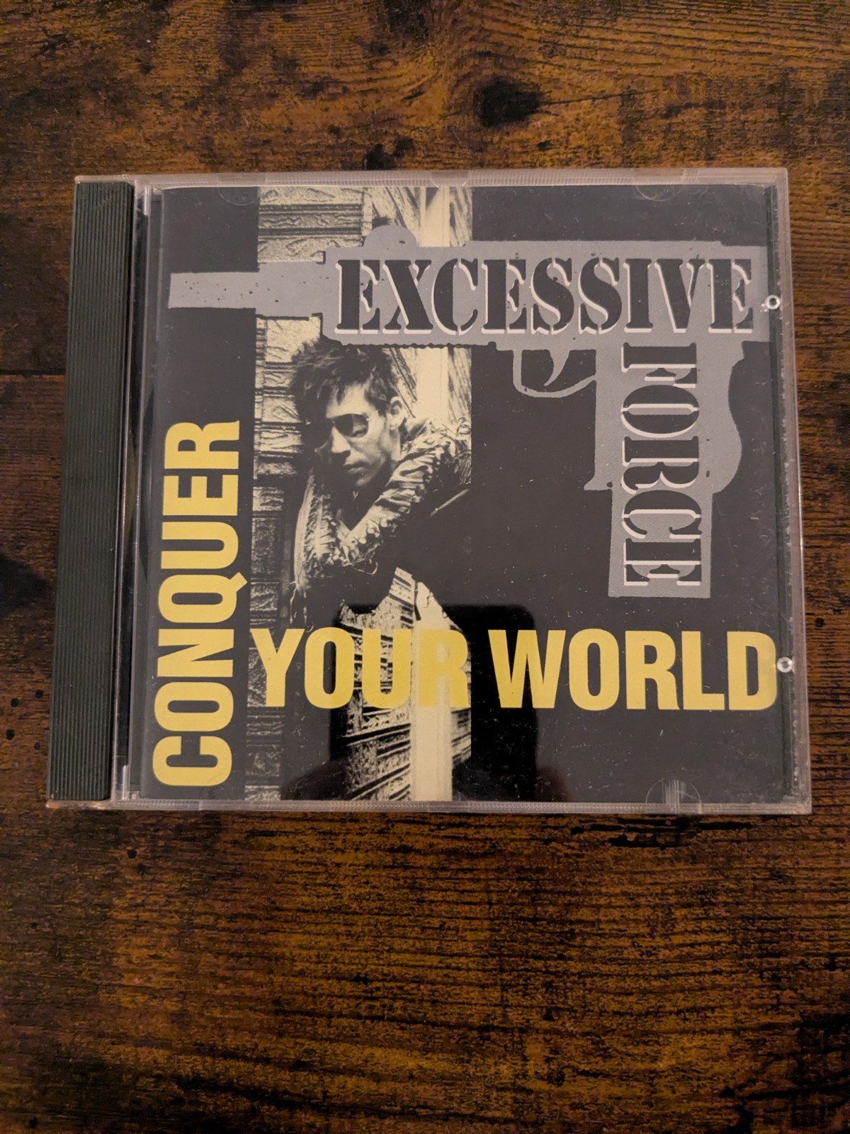 EXCESSIVE FORCE CONQUER YOUR WORLD CD KMFDM ENTERPRISES WAX TRAX RECORDS 1994