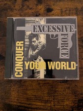 EXCESSIVE FORCE CONQUER YOUR WORLD CD KMFDM ENTERPRISES WAX TRAX RECORDS 1994 picture