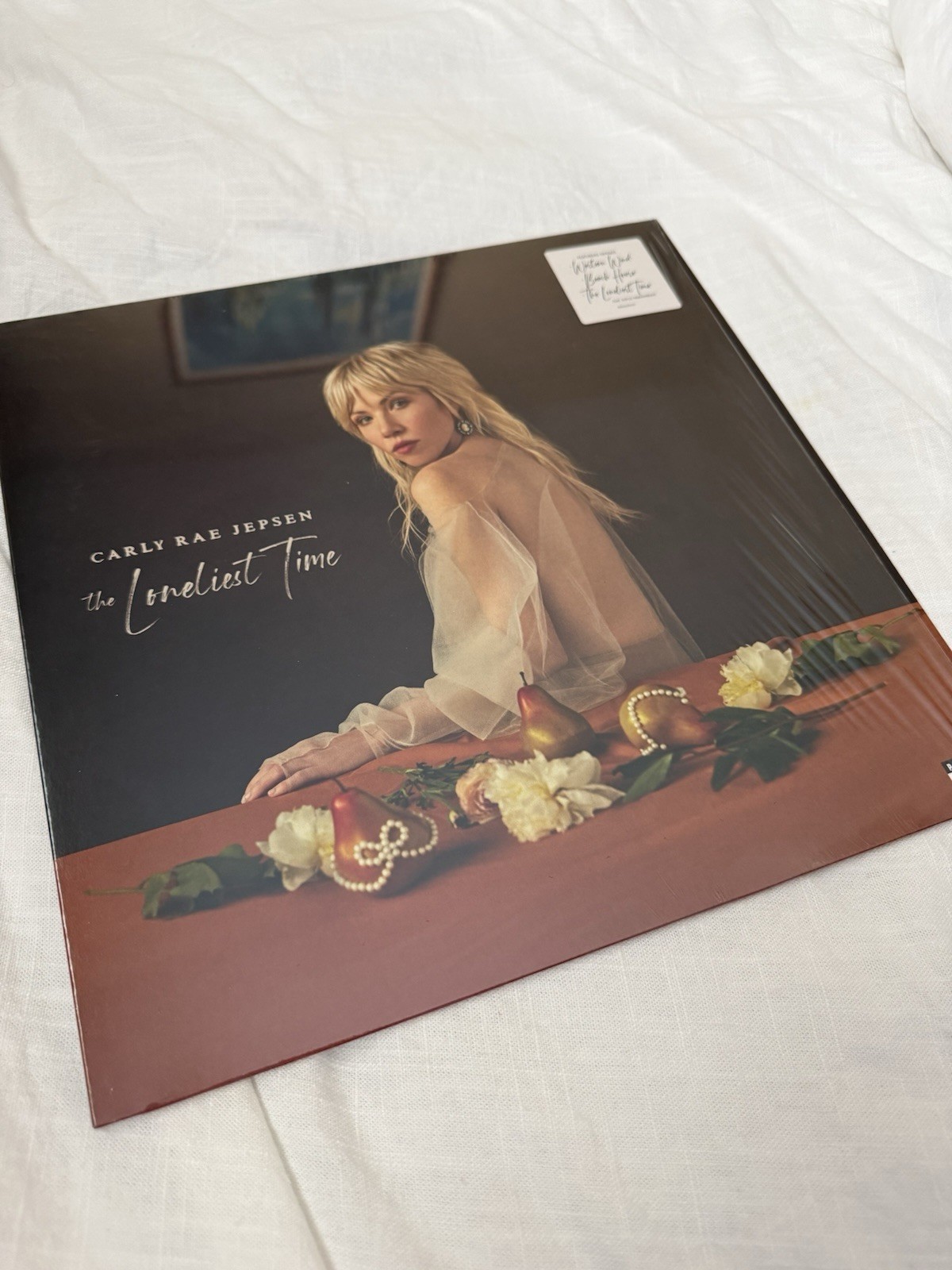 Carly Rae Jensen The Loneliest Time Urban Outfitters Rose Vinyl Limited Edition