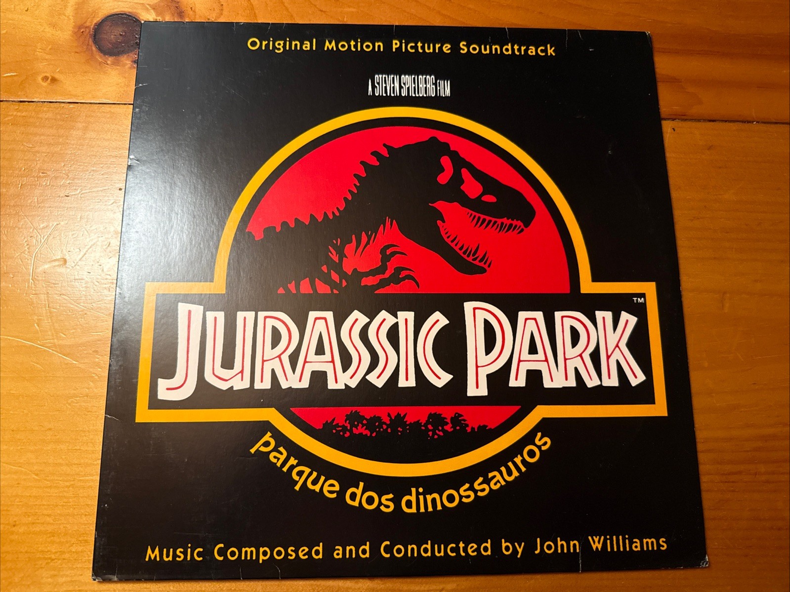 John Williams ‎– Jurassic Park Soundtrack 1993 MCA 170.8082 Brazil 1st Vinyl NM