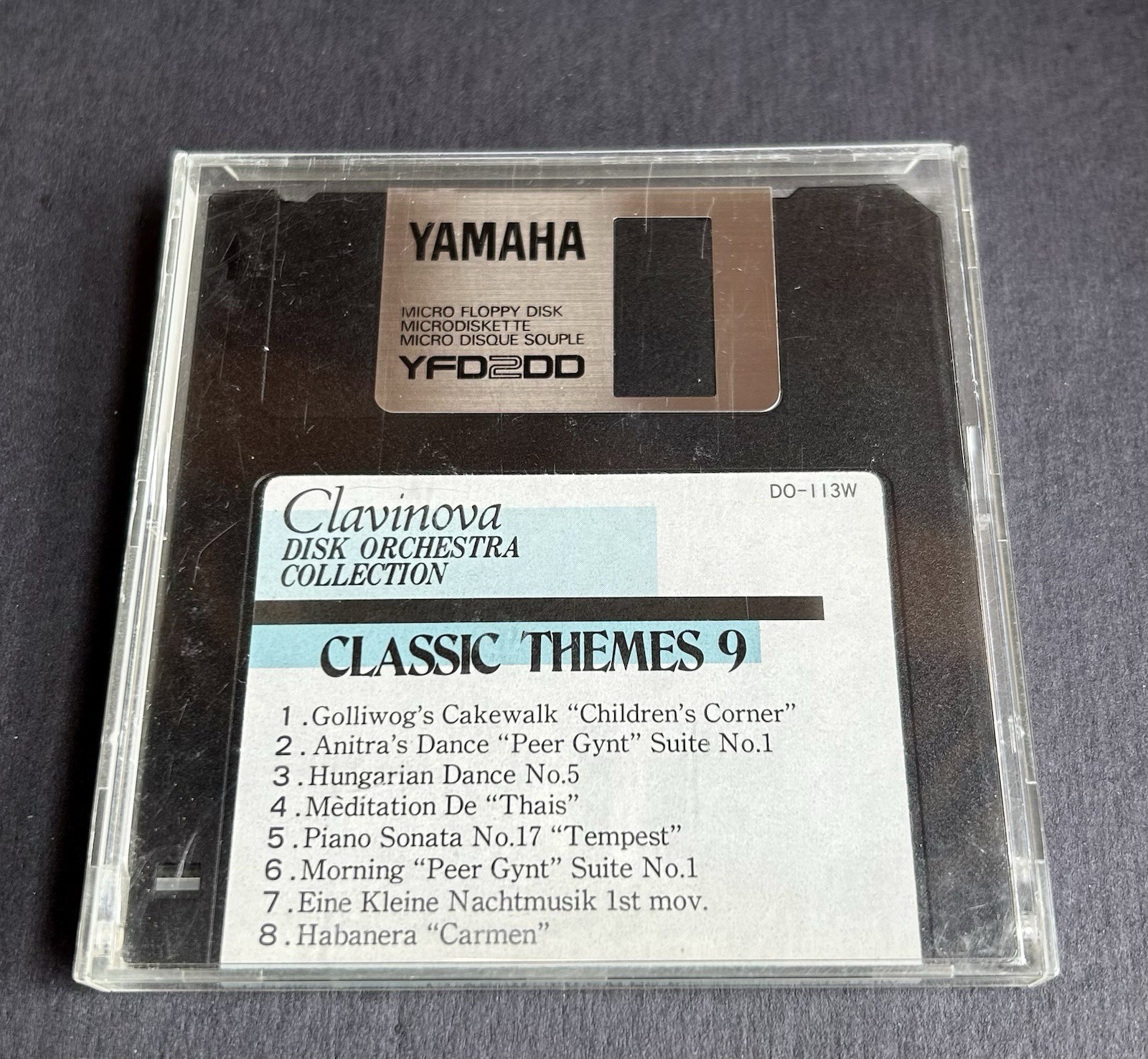 Vintage 1992 Yamaha Classic Themes 9 - 3.5” Floppy Disk Classical