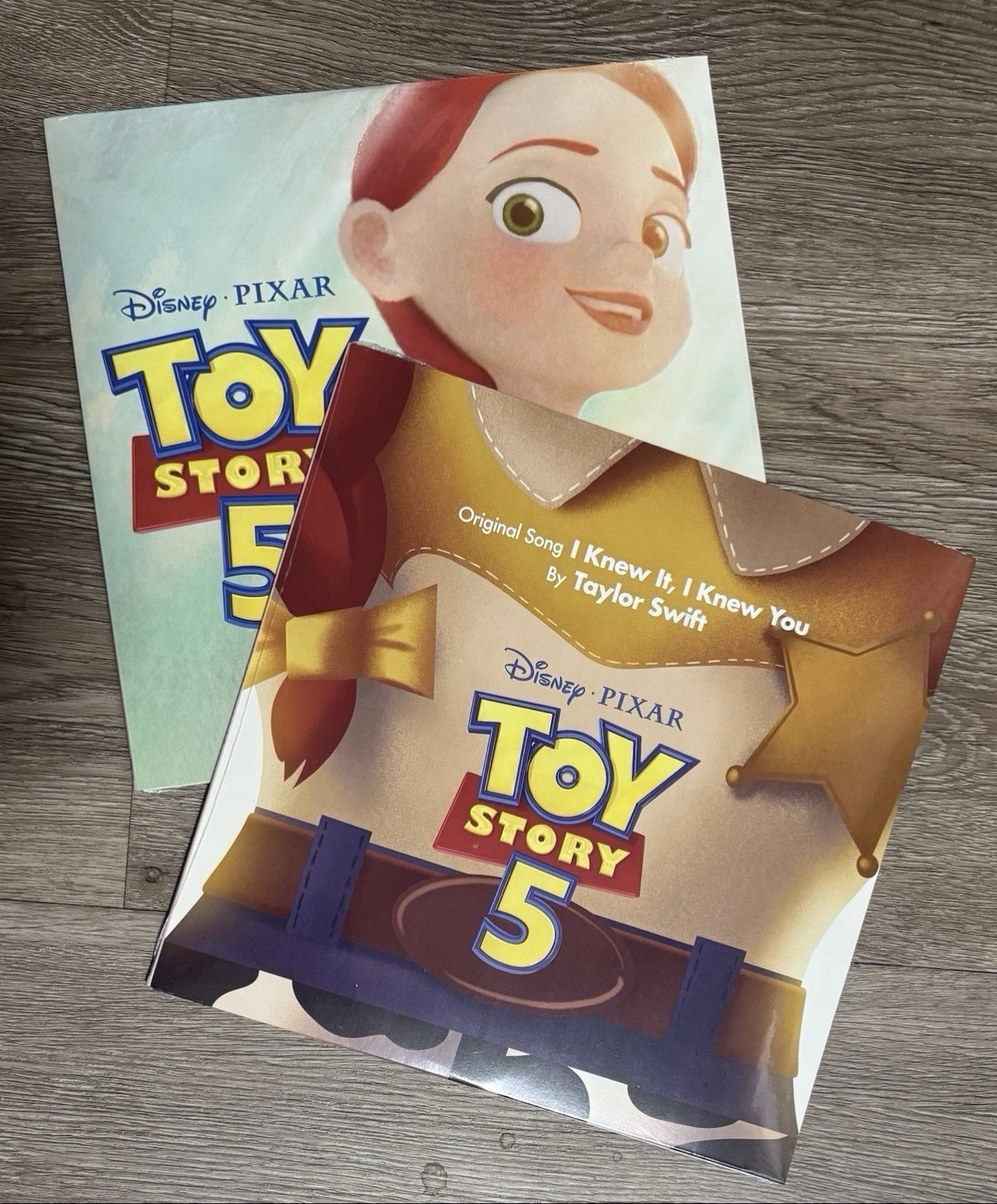 Taylor Swift Toy Story 5 I knew it, I knew you 7” Vinyl 2LP Bundle Both Variants