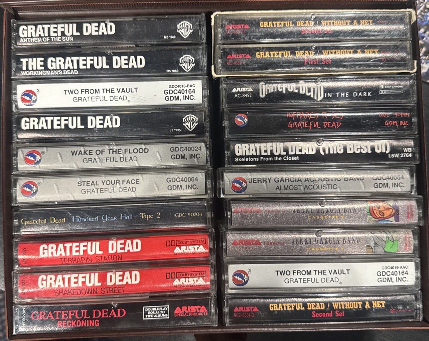 Grateful Dead Studio Albums Cassette Tapes Anthem Wake Terrapin Net Workingman 