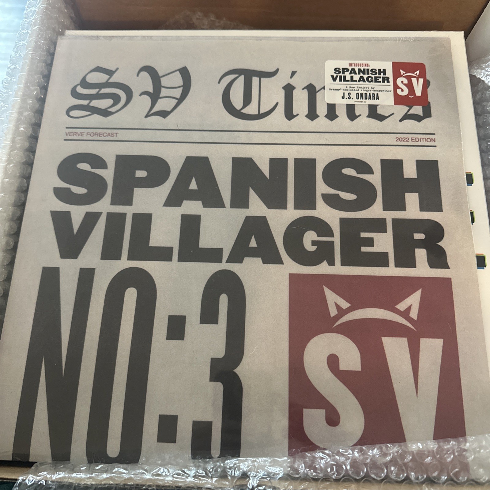 J.S. Ondara - Spanish Villager No. 3 (Verve 2022) Brand New