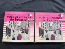 Vintage Learn French Language Student Vinyl 33-1/3 RPM Voix et Images de France picture