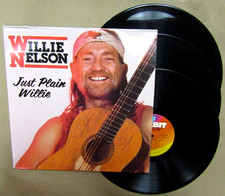 WILLIE NELSON-JUST PLAIN WILLIE,RARE 3X LP,P3 17131,VINYL ALBUM LP picture